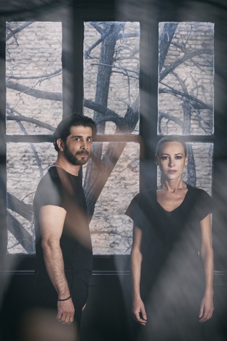 Ο Χρήστος Σπανός και η Φαίη Ξυλά. 