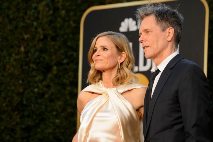 Ο Κέβιν Μπέικον και η Κίρα Σέντγουϊκ