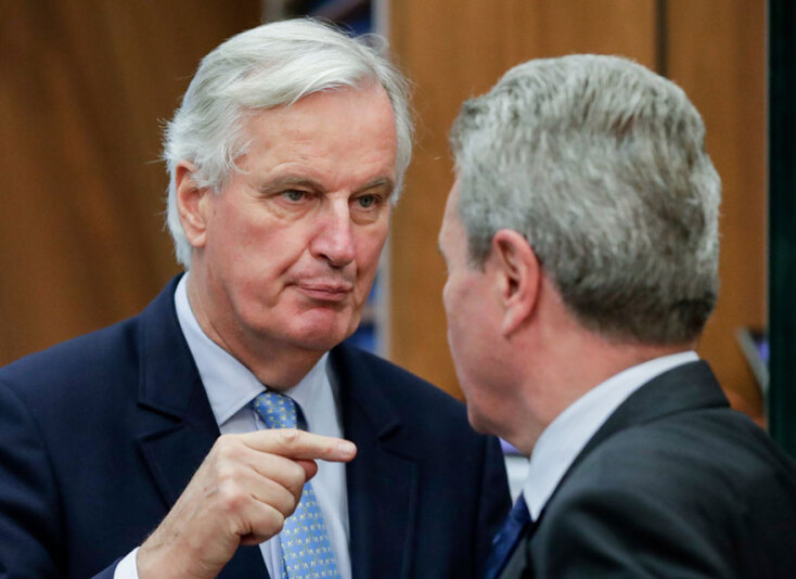 Ο επικεφαλής διαπραγματευτής των Ευρωπαίων Μισέλ Μπαρνιέ