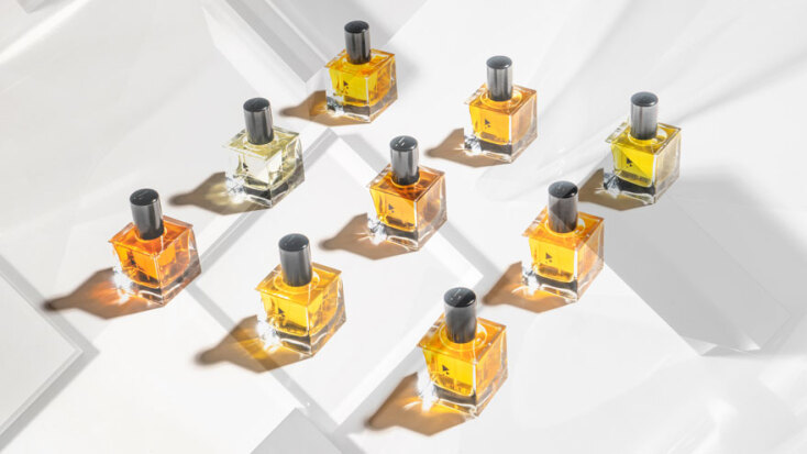 Μικρά μπουκαλάκια αρωμάτων