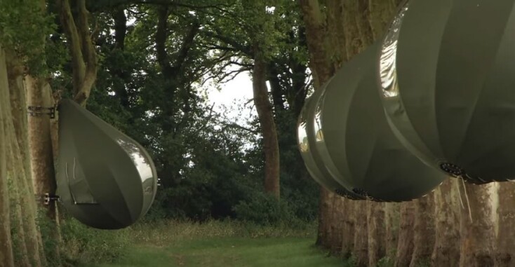 Το «χωριό» που δημιουργήθηκε στο δάσος του Βελγίου