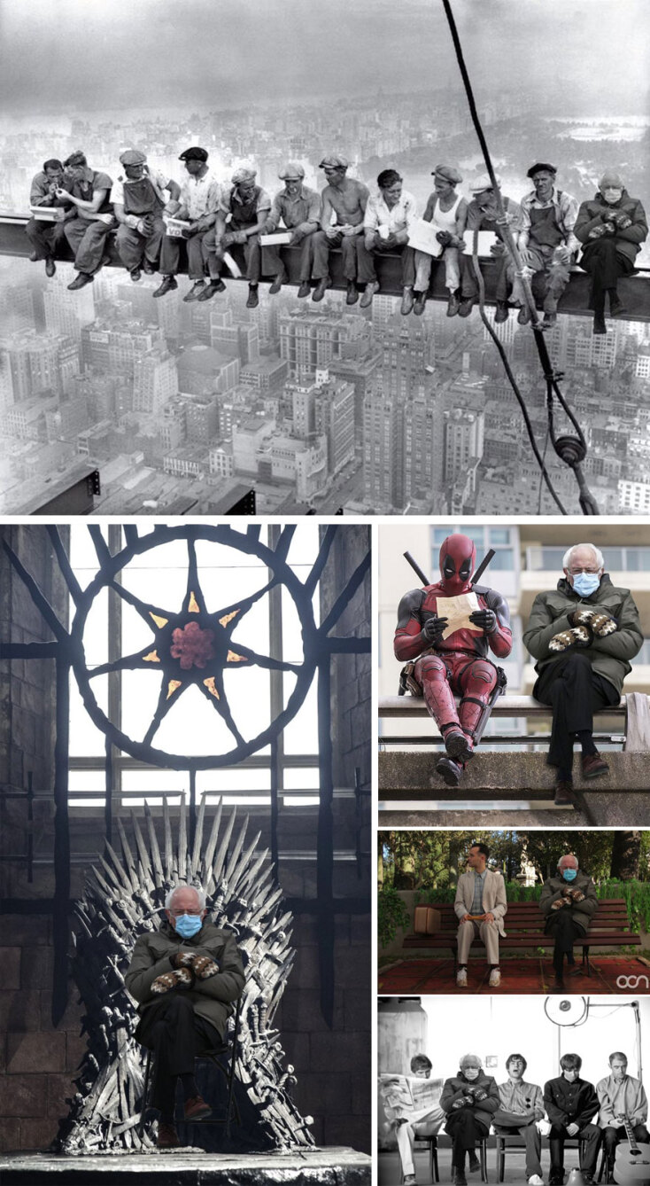 Bernie Sanders: Ορισμένα από τα memes στο Twitter μετά την ορκωμοσία Μπάιντεν