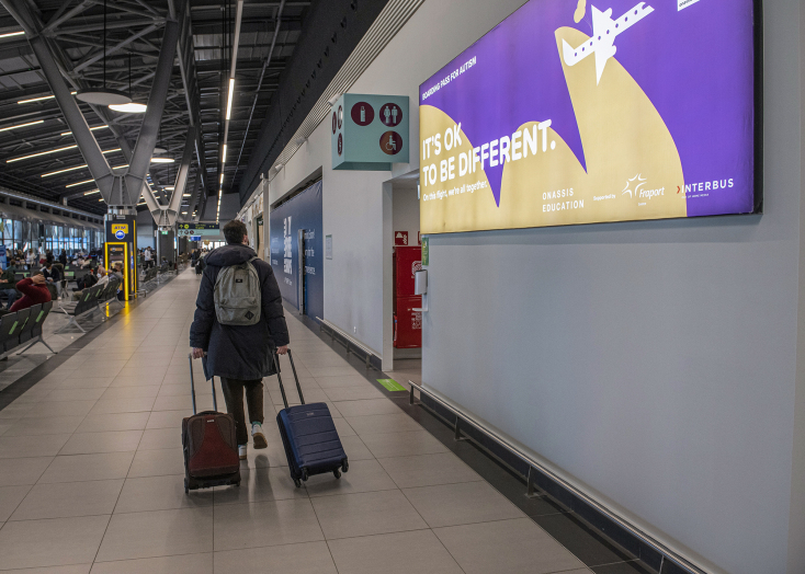 Το Ίδρυμα Ωνάση γιορτάζει την Παγκόσμια Ημέρα Αυτισμού με μια καμπάνια ευαισθητοποίησης- ενημέρωσης σε 5 αεροδρόμια της χώρας σε συνεργασία με τη Fraport Greece