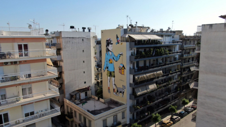 Ο Bumblebee Loves You στο ArtWalk 