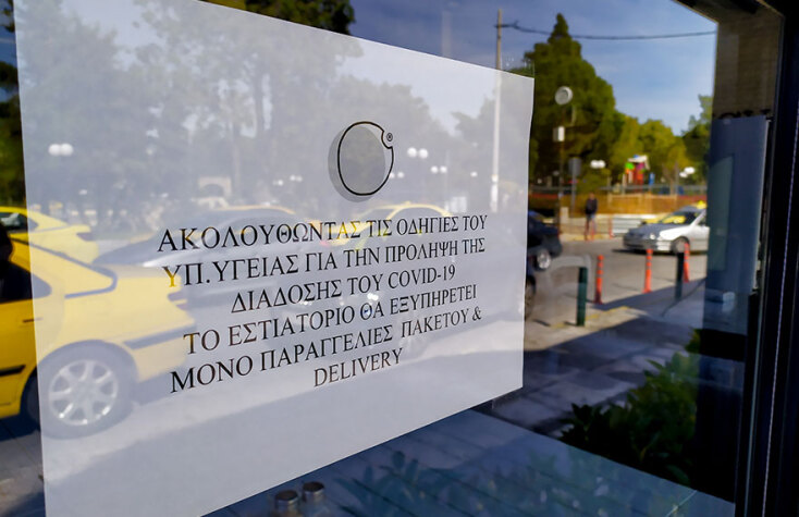 Μόνο για takeaway και delivery ανοίγουν οι καφετέριες λόγω κορωνοϊού  