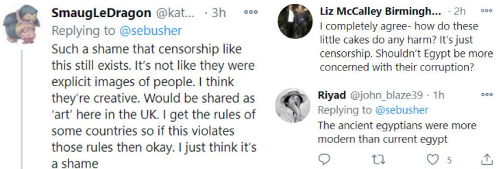 Μηνύματα συμπαράστασης στη γυναίκα που συνελήφθη στην Αίγυπτο για τα «απρεπή» - «άσεμνα» κέικ