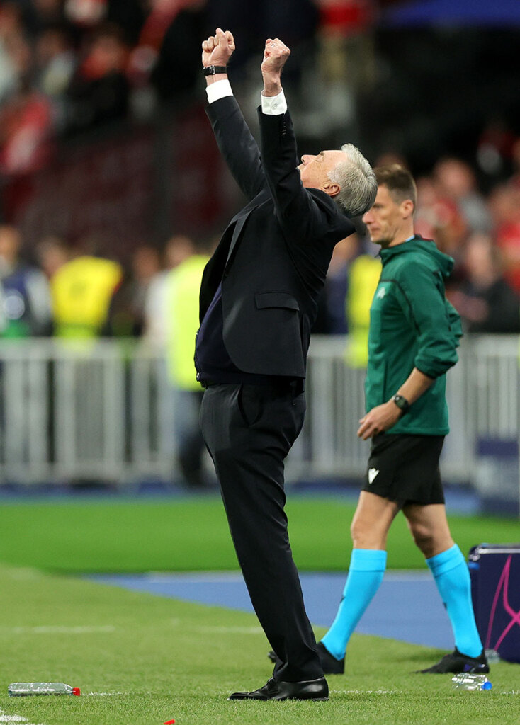 Ο Κάρλο Αντσελότι κατέκτησε με τη Ρεάλ Μαδρίτης το Champions League