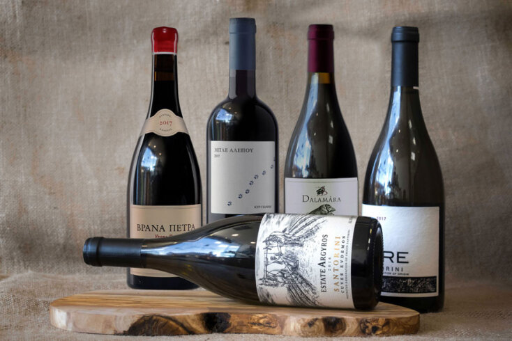 Μπουκάλια κρασιών