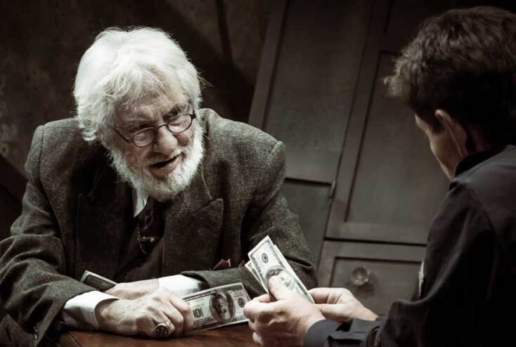 Γιώργος Μιχαλακόπουλος, Γεράσιμος Σκιαδαρέσης, Το τίμημα, Θέατρο Ιλίσια