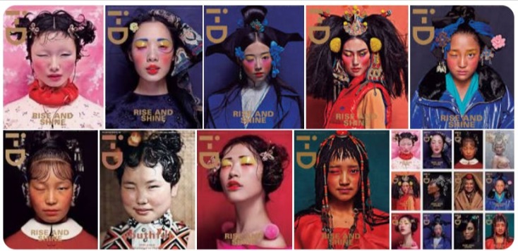 Chen Man - i-D covers