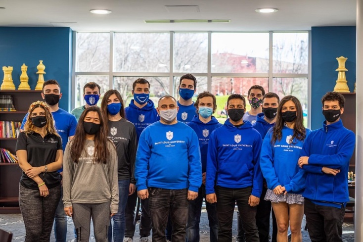 Η ομάδα σκακιού του πανεπιστημίου St. Louis