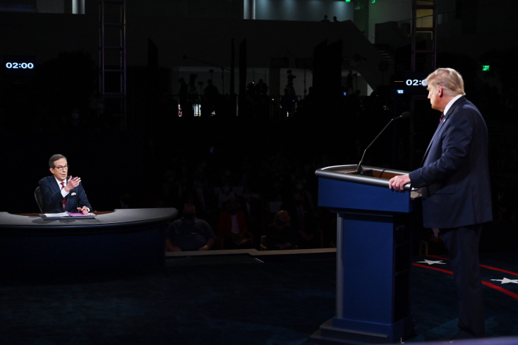 Κρις Γουάλας, Chris Wallace, ντοναλντ τραμπ, ντιμπέιτ