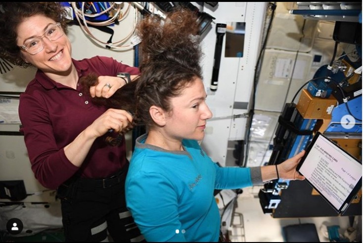 Christina Hammock Koch &amp; Jessica Meir