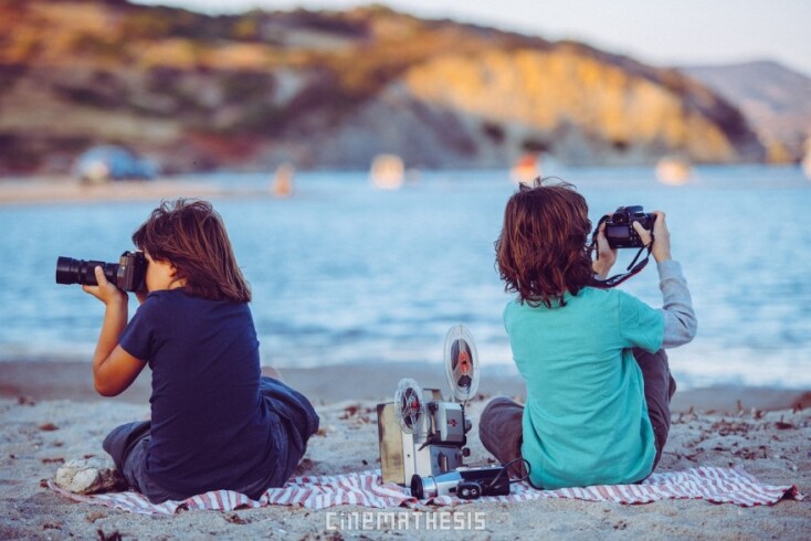 Στιγμιότυπο από το νέο εκπαιδευτικό - κινηματογραφικό εργαστήριο με τίτλο «Παίζουμε Κινηματογράφο στα  Μικρά Σχολεία»