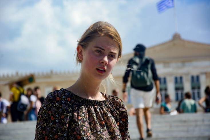 Μαθητική πορεία για το κλίμα στο κέντρο της Αθήνας