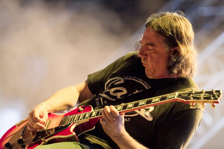 Το συγκρότημα Clutch σε συναυλία στο Release Athens Festival