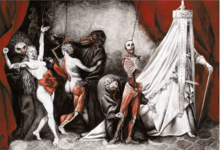 Φωτογραφία από το βιβλίο «Η Κόμισσα του Αίματος» της Alejandra Pizarnik (Εκδ. Οξύ)