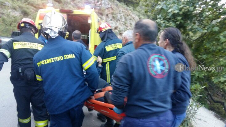 Χανιά: Αυτοκίνητο έπεσε σε γκρεμό