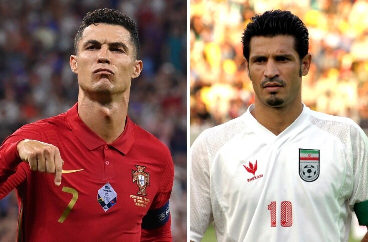 Ο Κριστιάνο Ρονάλντο και ο Αλί Νταεΐ