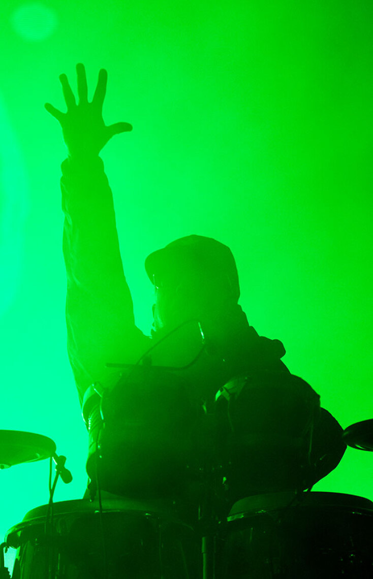 Στιγμιότυπο από τη συναυλία των Cypress Hill στην Αθήνα, στο Release Athens Festival το 2019