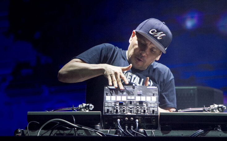 Στιγμιότυπο από τη συναυλία των Cypress Hill στην Αθήνα, στο Release Athens Festival το 2019