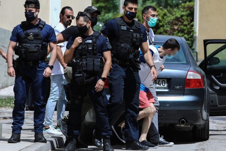 Απολογία στον ανακριτή του 40χρονου συζυγοκτόνου της Δάφνης, Τρίτη 3 Αυγούστου 2021 © EUROKINISSI/ΒΑΣΙΛΗΣ ΡΕΜΠΑΠΗΣ