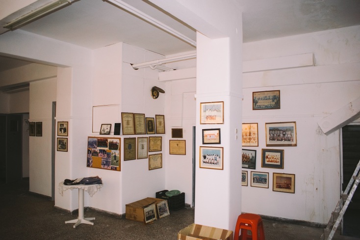 Τα γραφεία της ερασιτεχνικής ομάδας ποδοσφαίρου Δάφνη Αθηνών