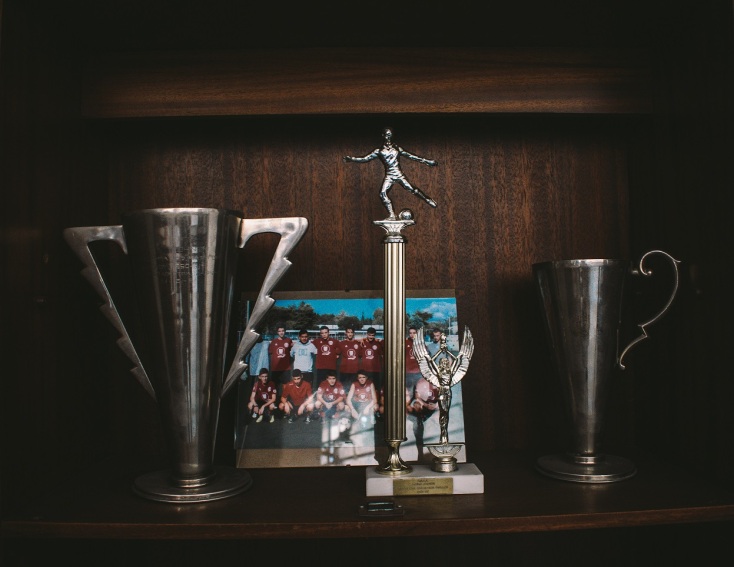 Τα γραφεία της ερασιτεχνικής ομάδας ποδοσφαίρου Δάφνη Αθηνών