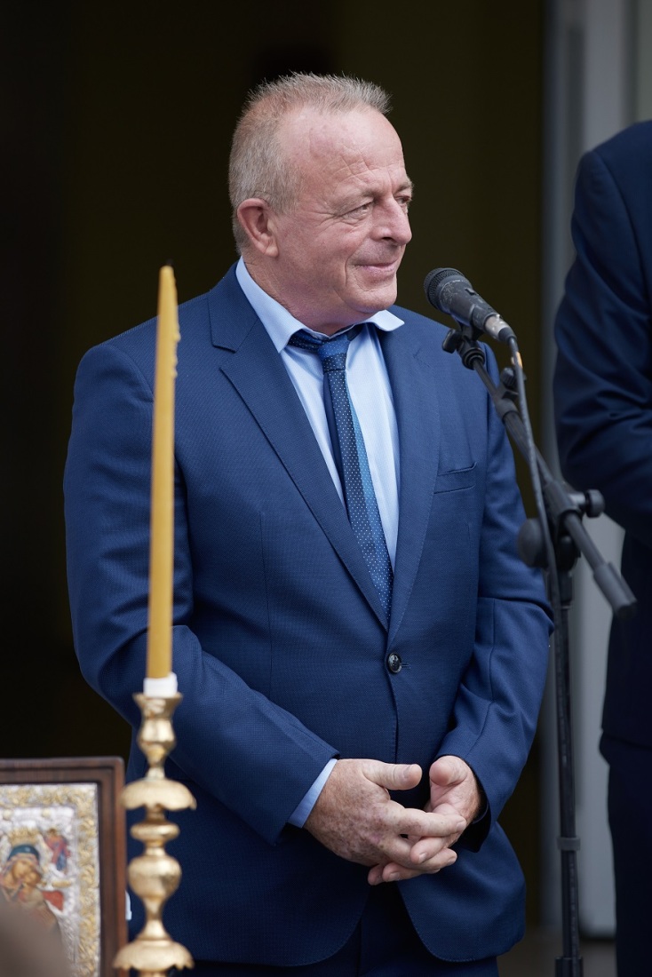 O διευθυντής του Δημοτικού Σχολείου Δαμασίου Τυρνάβου, Γρηγόρης Λέτσιος