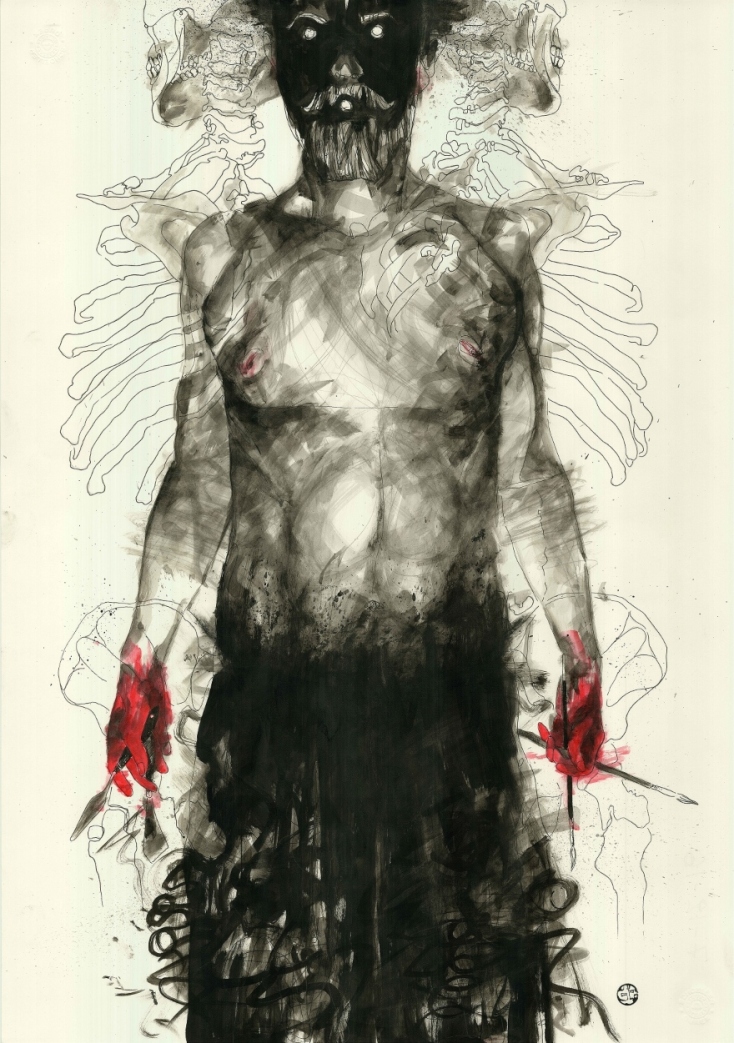 Μένουμε σπίτι και βλέπουμε πίνακες του ζωγράφου Διογένη Παπαδόπουλου από τη σειρά «Dead Cities - days of Coronavirus»