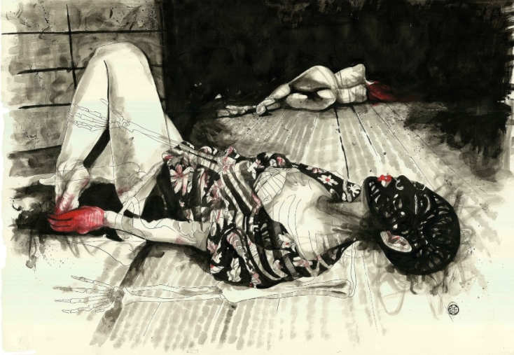 Μένουμε σπίτι και βλέπουμε πίνακες του ζωγράφου Διογένη Παπαδόπουλου από τη σειρά «Dead Cities - days of Coronavirus»