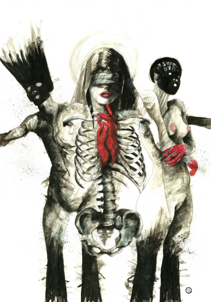 Μένουμε σπίτι και βλέπουμε πίνακες του ζωγράφου Διογένη Παπαδόπουλου από τη σειρά «Dead Cities - days of Coronavirus»