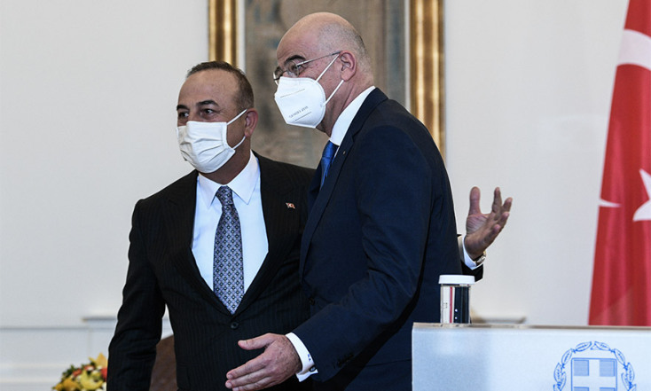 ΣΥΝΑΝΤΗΣΗ ΤΟΥ ΥΠΕΞ Ν. ΔΕΝΔΙΑ ΜΕ ΤΟΝ ΤΟΥΡΚΟ ΟΜΟΛΟΓΟ ΤΟΥ Μ. ΤΣΑΒΟΥΣΟΓΛΟΥ