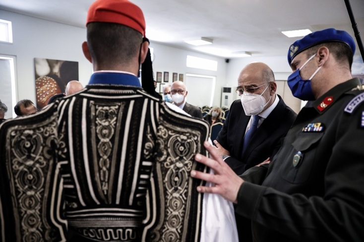 Επίσκεψη του ΥΠΕΞ, Νίκου Δένδια στην Προεδρική Φρουρά