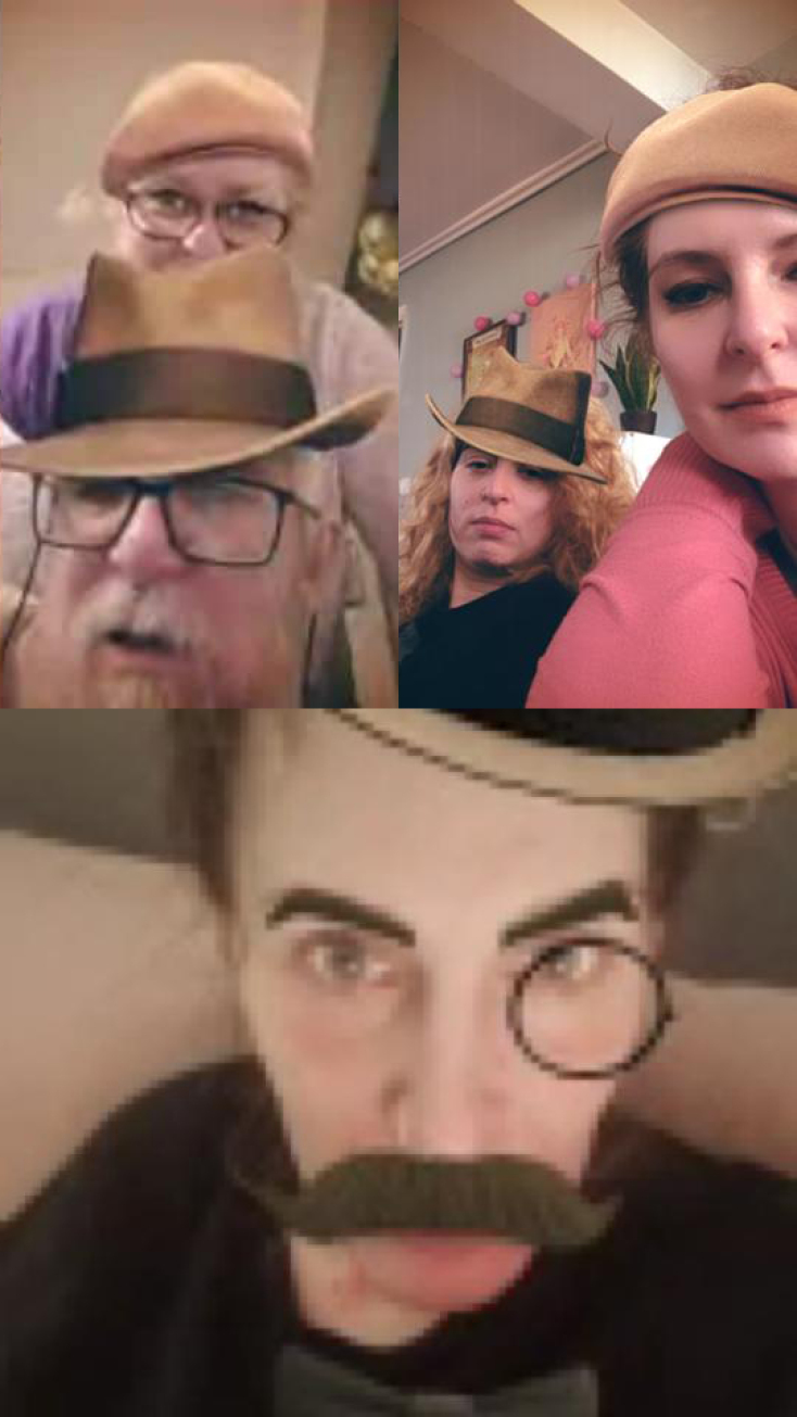 Η Μαριέττα Φαφούτη μιλάει με την οικογένειά της μέσω βιντεοκλήσης