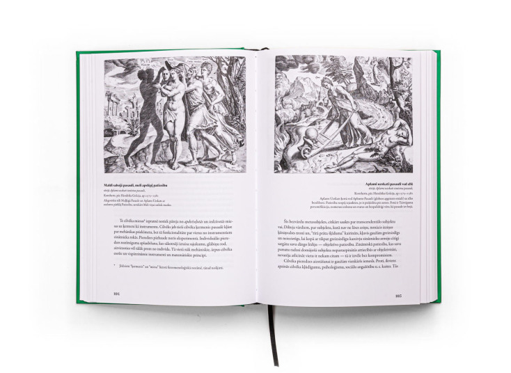 Σελίδες από το βιβλίο «Finis veritatis? About truth and lies» του Maris Kulis.