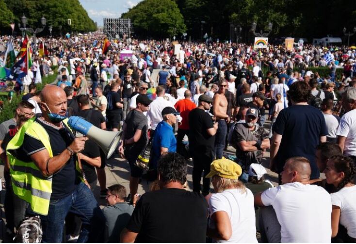 Διαδήλωση στο Βερολίνο