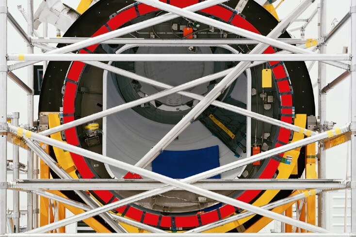 Πλάνο από το εσωτερικό του σταθμού