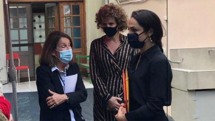 Δόμνα Μιχαηλίδου - Επίσκεψη στον φορέα «Ένα παιδί – ένας κόσμος»