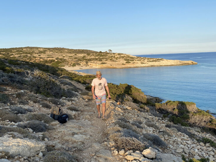Ο σχεδιαστής μόδας Γιώργος Ελευθεριάδης 