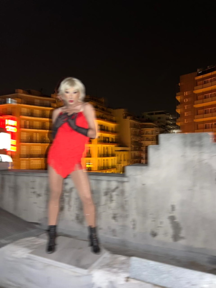 Φωτογραφία της drag queen Bim8oy.