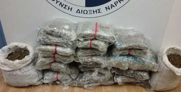 Κατασχέθηκαν ναρκωτικά στα διόδια Ελευσίνας