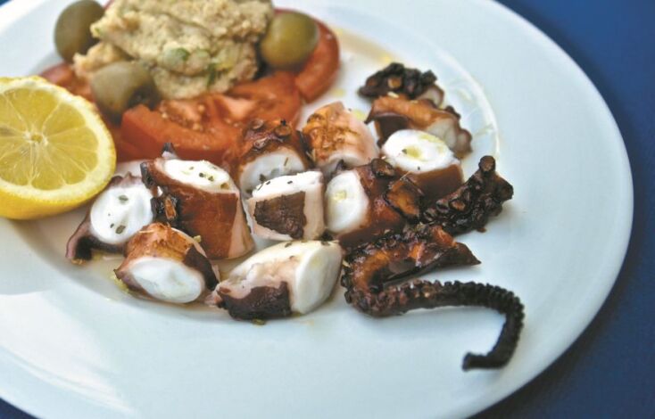 Χταποδάκι με λεμόνι