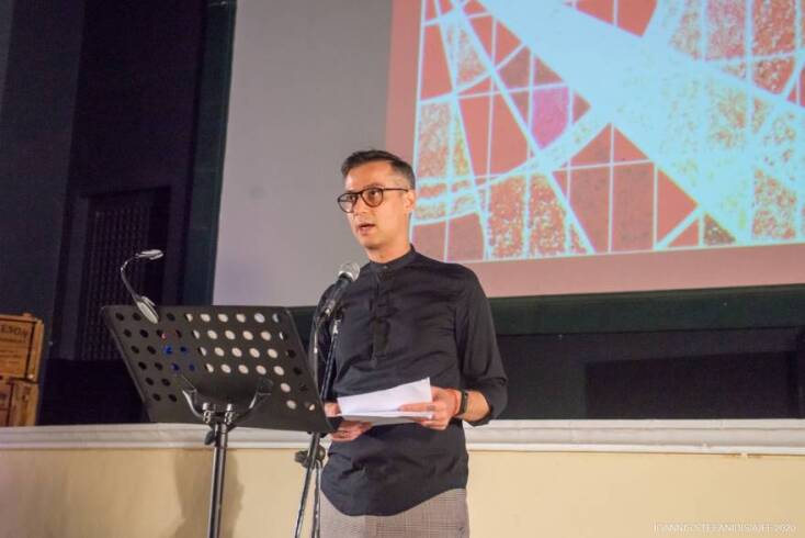 Ο Υπεύθυνος του Διαγωνιστικού Τμήματος Ελληνικών Ταινιών Μικρού Μήκους Πάνος Γκένας