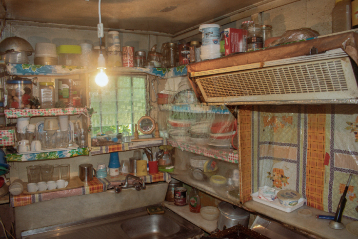 Η μικρή κουζίνα του καφενείου