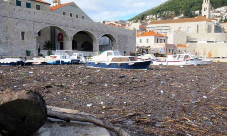 Ντουμπρόβνικ, σκουπίδια