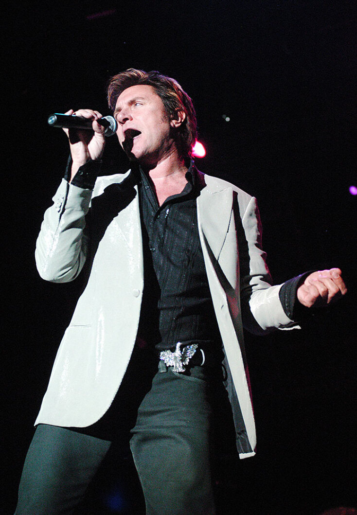 Στιγμιότυπο από τη συναυλία των Duran Duran στην Ελλάδα το καλοκαίρι του 2005