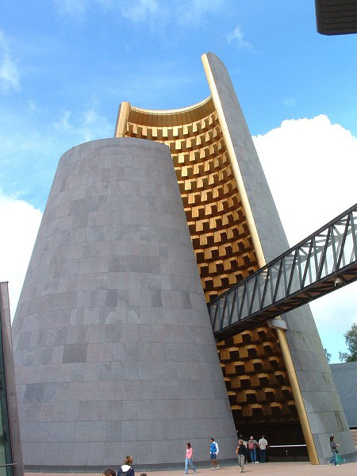 Vulcania, Hans Hollein Architekt, St-Ours-les-Roches, France, 2002