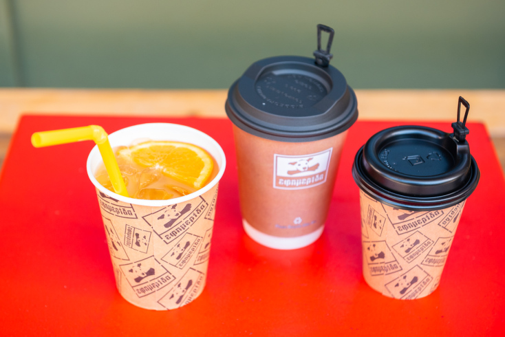 Take away cocktail από το cafe bar Εφημερίδα ATH