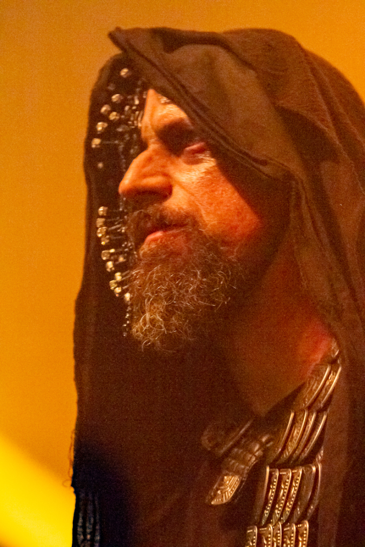 Ευθύμης Καραδήμας - Στιγμιότυπο από τη συναυλία των Nightfall στο Gagarin 205